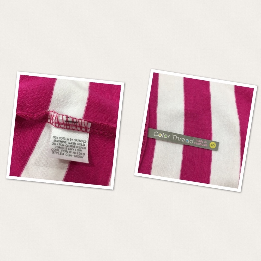 Striped Racerback Tank Top - Picture 6 of 7